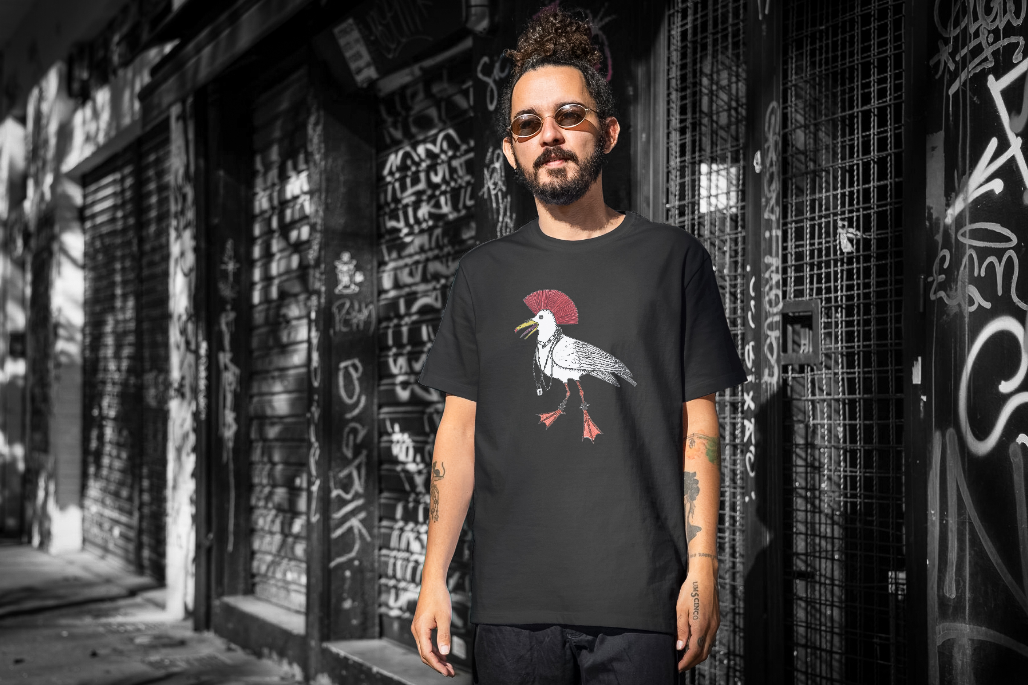 Tričko s potiskem Baltycki punk