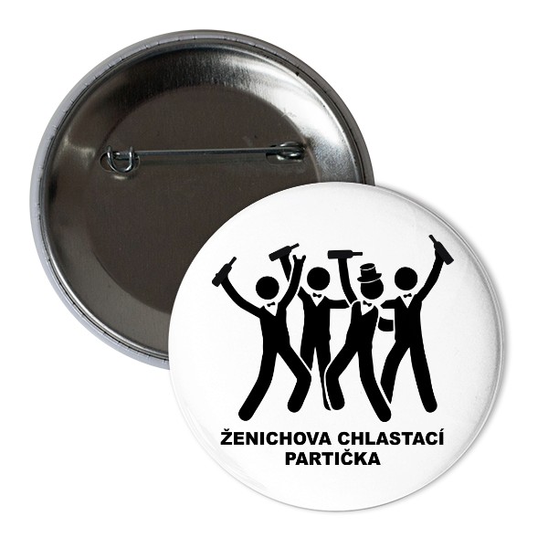 Ženichova chlastací partička - placka